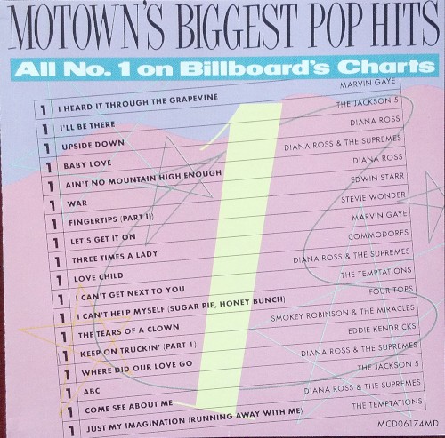 Motown’s Biggest Pop Hits: All #1 on Billboard’s Charts