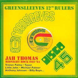 Greensleeves 12" Rulers - Midnight Rock 1981-'84