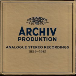 Archiv Produktion Analogue Stereo Recordings 1959–1981