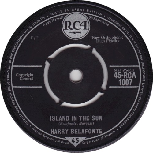 Island in the Sun / Cocoanut Woman