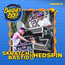 Skratch Bastid b2b Hedspin at Bastid’s BBQ, Toronto, 2024