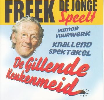 De gillende keukenmeid