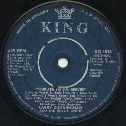 Tribute To Jim Reeves