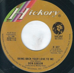 Bring Back Your Love to Me