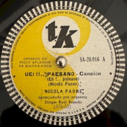 Uei!!... Paesano / Canzone di Roma