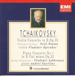 Violin Concerto in D / Piano Concerto no. 1