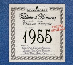 Tableau d'honneur de la chanson française de l'année 1955