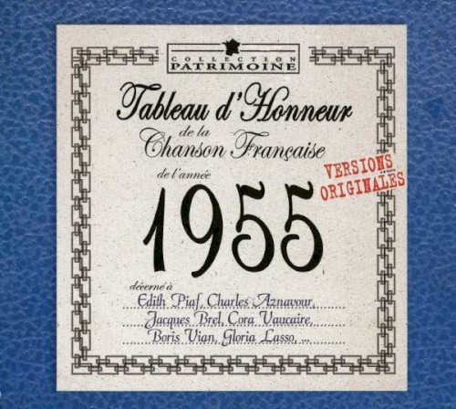 Tableau d'honneur de la chanson française de l'année 1955