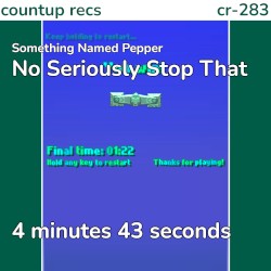 No Seriously Stop That