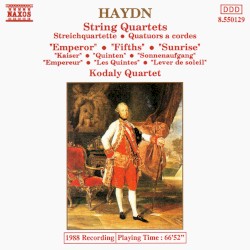 String Quartets: "Emperor" / "Fifths" / "Sunrise"