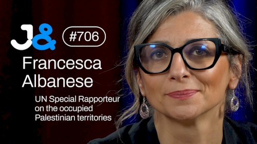 Jung & Naiv #706, „Francesca Albanese, UN Special Rapporteur on the Palestinian Territories“