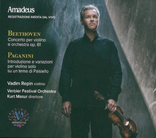 Beethoven: Concerto per violino e orchestra op. 61 / Paganini: Introduzione e variazioni per violino solo su un tema di Paisiello