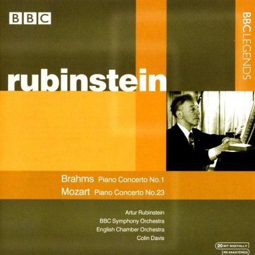 Brahms: Piano Concerto no. 1 / Mozart: Piano Concerto no. 23