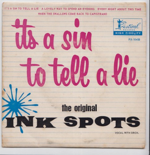 It's a Sin to Tell a Lie
