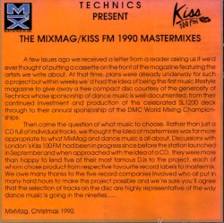 Technics Present the 1990 MixMag/Kiss FM Mastermixes