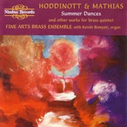 Summer Dances and Other Works for Brass Quintet