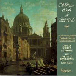 William Croft at St Pauls