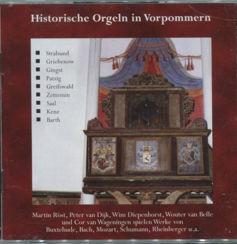 Historische Orgeln In Vorpommern