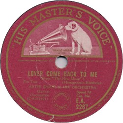 Lover Come Back to Me / My Heart Stood Still