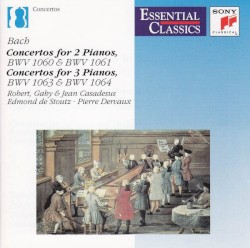 Concertos for 2 & 3 Pianos, BWV 1060, 1061, 1063, 1064