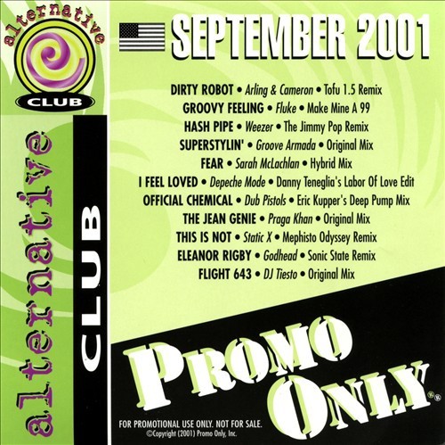 Promo Only: Alternative Club, September 2001