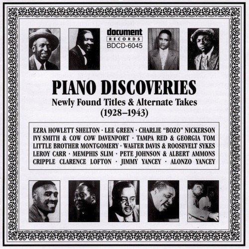 Piano Discoveries - Newly Found Titles & Alternate Takes (1928-1943)