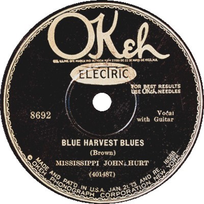 Blue Harvest Blues / Spike Driver Blues