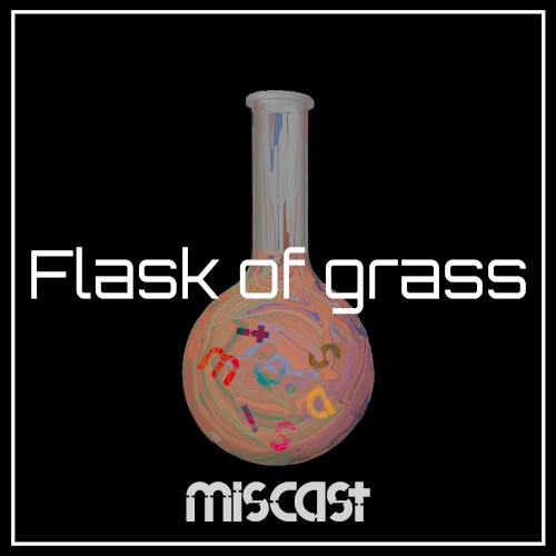 Flask of grass