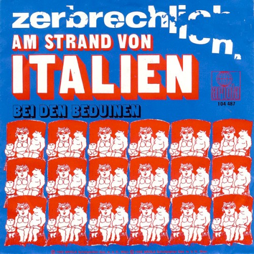 Am Strand von Italien