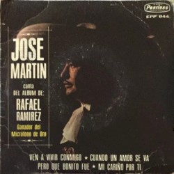 José Martín canta del álbum de Rafael Ramírez
