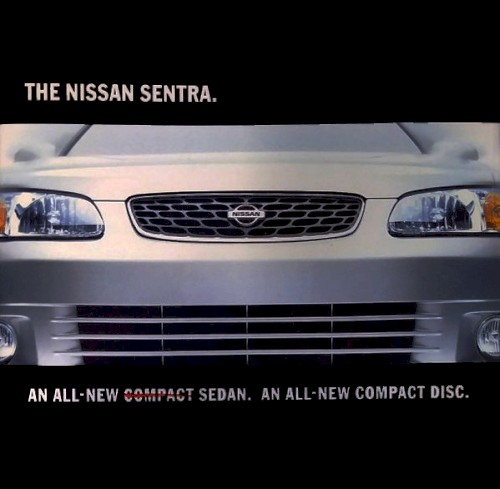 Nissan Sentra. An All-New Sedan. An All-New Compact Disc