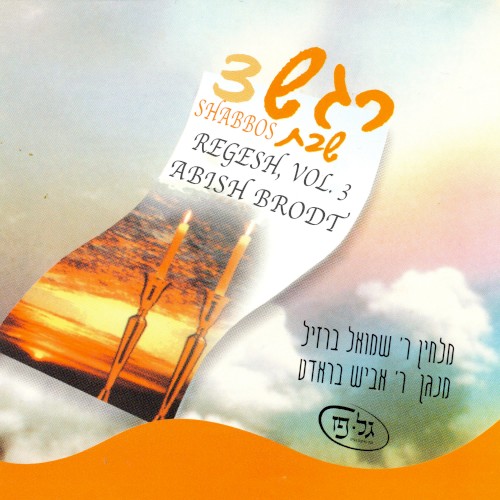 Regesh, Vol. 3 - Shabbos