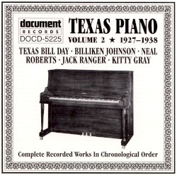 Texas Piano, Vol. 2 (1927-1938)