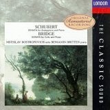 Sonata for Arpeggione and Piano (Schubert), Sonata for Cello and Piano (Bridge) (Cello: Mstislav Rostropovich, Piano: Benjamin Britten)