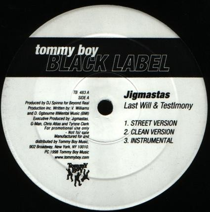 Last Will & Testimony / Original