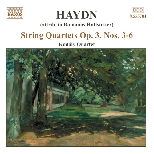 String Quartets: Op. 3, nos. 3-6