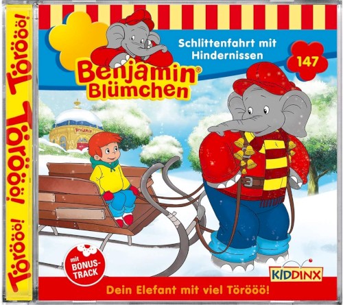 Benjamin Blümchen, Folge 147: Schlittenfahrt mit Hindernissen