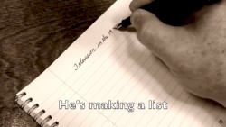 Making A List