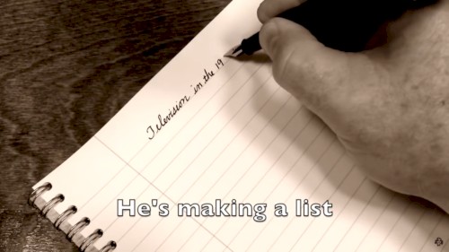Making A List