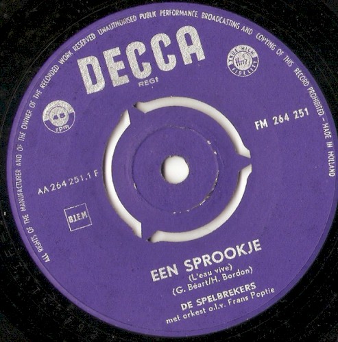 Een sprookje / Oui, oui, oui