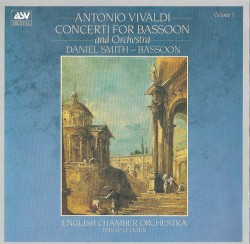 Concerti for Bassoon and Orchestra, Volume 1