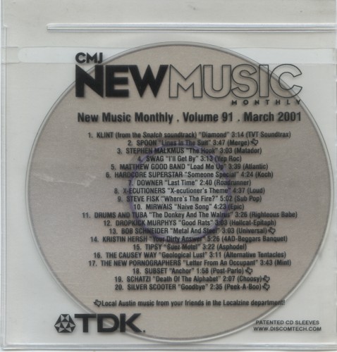 CMJ New Music Monthly, Volume 91: March 2001