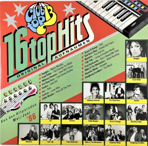 Club Top 13: 16 Top Hits Mai/Juni ’86