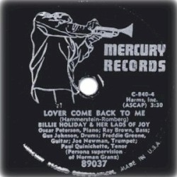 Lover Come Back to Me / Yesterdays