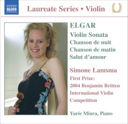 Violin sonata / Chanson de nuit / Chanson de matin / Salut d’amour