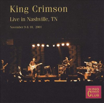 Live in Nashville, TN: November 9 & 10, 2001