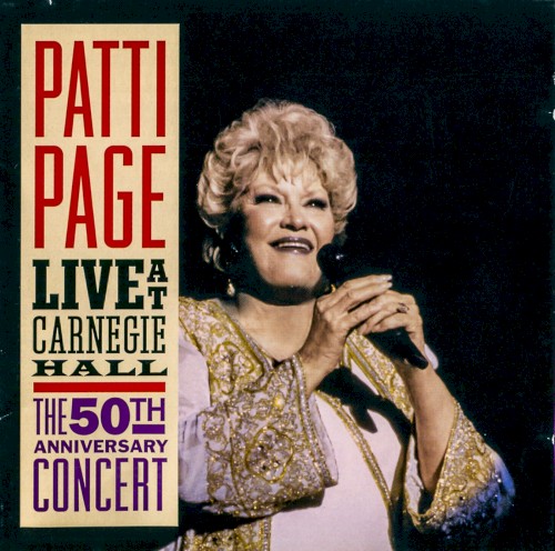 Patti Page Live at Carnegie Hall