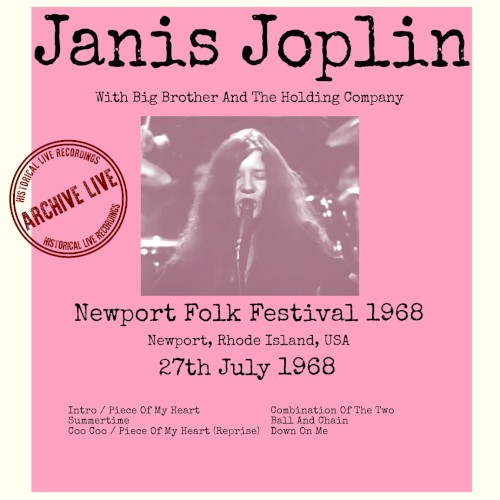 Live at the Newport Folk Festival 1968