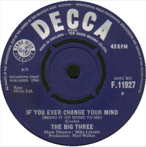 If You Ever Change Your Mind / You've Gotta Keep Her Under Hand