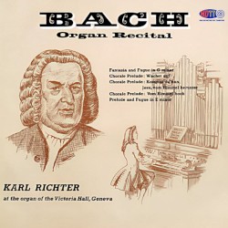 Bach Organ Recital - Karl Richter, organ